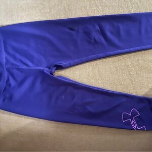 Under Armour Kids Vibrant Purple Leggings